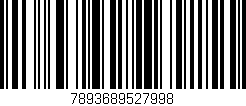Código de barras (EAN, GTIN, SKU, ISBN): '7893689527998'