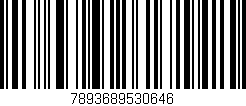 Código de barras (EAN, GTIN, SKU, ISBN): '7893689530646'