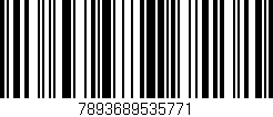 Código de barras (EAN, GTIN, SKU, ISBN): '7893689535771'