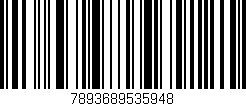 Código de barras (EAN, GTIN, SKU, ISBN): '7893689535948'