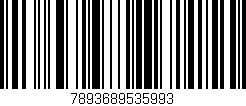 Código de barras (EAN, GTIN, SKU, ISBN): '7893689535993'