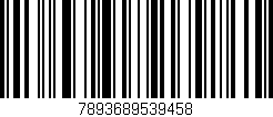 Código de barras (EAN, GTIN, SKU, ISBN): '7893689539458'