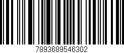 Código de barras (EAN, GTIN, SKU, ISBN): '7893689546302'