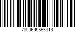 Código de barras (EAN, GTIN, SKU, ISBN): '7893689555816'