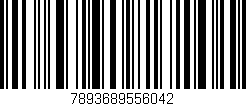 Código de barras (EAN, GTIN, SKU, ISBN): '7893689556042'