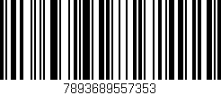 Código de barras (EAN, GTIN, SKU, ISBN): '7893689557353'