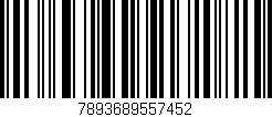 Código de barras (EAN, GTIN, SKU, ISBN): '7893689557452'