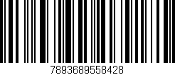 Código de barras (EAN, GTIN, SKU, ISBN): '7893689558428'