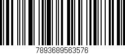 Código de barras (EAN, GTIN, SKU, ISBN): '7893689563576'
