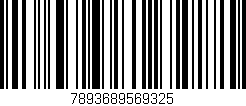 Código de barras (EAN, GTIN, SKU, ISBN): '7893689569325'