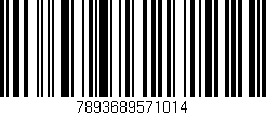 Código de barras (EAN, GTIN, SKU, ISBN): '7893689571014'