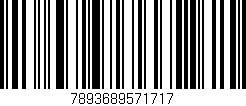 Código de barras (EAN, GTIN, SKU, ISBN): '7893689571717'