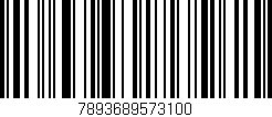 Código de barras (EAN, GTIN, SKU, ISBN): '7893689573100'