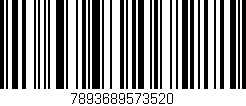 Código de barras (EAN, GTIN, SKU, ISBN): '7893689573520'