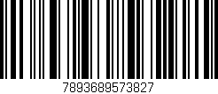 Código de barras (EAN, GTIN, SKU, ISBN): '7893689573827'