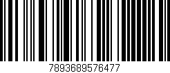 Código de barras (EAN, GTIN, SKU, ISBN): '7893689576477'