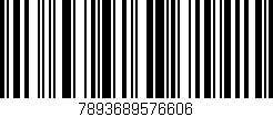 Código de barras (EAN, GTIN, SKU, ISBN): '7893689576606'