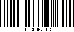 Código de barras (EAN, GTIN, SKU, ISBN): '7893689578143'