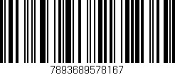 Código de barras (EAN, GTIN, SKU, ISBN): '7893689578167'