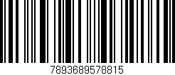 Código de barras (EAN, GTIN, SKU, ISBN): '7893689578815'