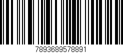 Código de barras (EAN, GTIN, SKU, ISBN): '7893689578891'