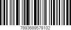 Código de barras (EAN, GTIN, SKU, ISBN): '7893689579102'