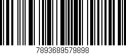 Código de barras (EAN, GTIN, SKU, ISBN): '7893689579898'