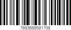 Código de barras (EAN, GTIN, SKU, ISBN): '7893689581709'