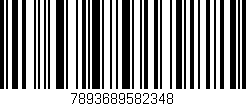 Código de barras (EAN, GTIN, SKU, ISBN): '7893689582348'