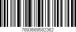 Código de barras (EAN, GTIN, SKU, ISBN): '7893689582362'