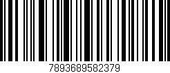Código de barras (EAN, GTIN, SKU, ISBN): '7893689582379'