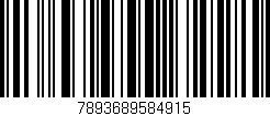 Código de barras (EAN, GTIN, SKU, ISBN): '7893689584915'
