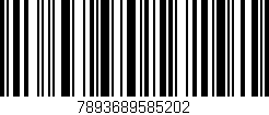 Código de barras (EAN, GTIN, SKU, ISBN): '7893689585202'