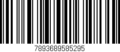Código de barras (EAN, GTIN, SKU, ISBN): '7893689585295'