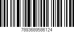 Código de barras (EAN, GTIN, SKU, ISBN): '7893689586124'