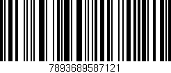Código de barras (EAN, GTIN, SKU, ISBN): '7893689587121'
