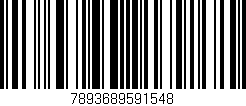 Código de barras (EAN, GTIN, SKU, ISBN): '7893689591548'