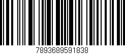 Código de barras (EAN, GTIN, SKU, ISBN): '7893689591838'