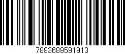 Código de barras (EAN, GTIN, SKU, ISBN): '7893689591913'