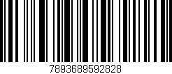 Código de barras (EAN, GTIN, SKU, ISBN): '7893689592828'