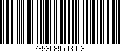 Código de barras (EAN, GTIN, SKU, ISBN): '7893689593023'
