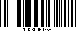 Código de barras (EAN, GTIN, SKU, ISBN): '7893689596550'
