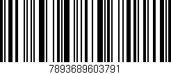 Código de barras (EAN, GTIN, SKU, ISBN): '7893689603791'