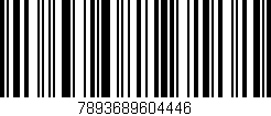 Código de barras (EAN, GTIN, SKU, ISBN): '7893689604446'
