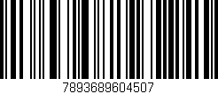 Código de barras (EAN, GTIN, SKU, ISBN): '7893689604507'