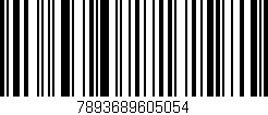 Código de barras (EAN, GTIN, SKU, ISBN): '7893689605054'