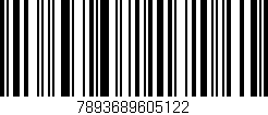 Código de barras (EAN, GTIN, SKU, ISBN): '7893689605122'