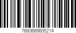 Código de barras (EAN, GTIN, SKU, ISBN): '7893689605214'