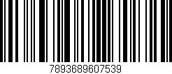Código de barras (EAN, GTIN, SKU, ISBN): '7893689607539'