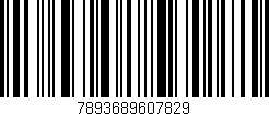 Código de barras (EAN, GTIN, SKU, ISBN): '7893689607829'